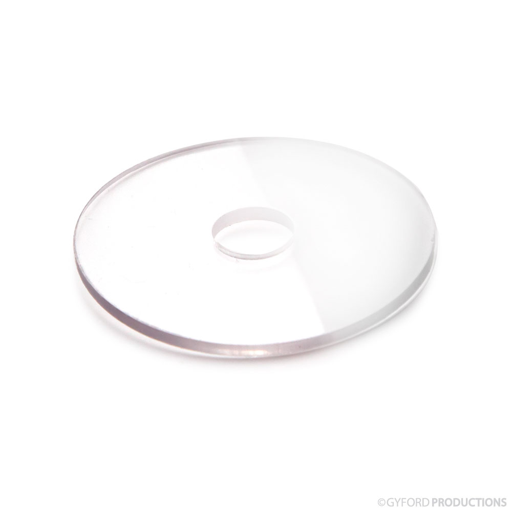 1-3/8″ Diameter Clear Vinyl Washer