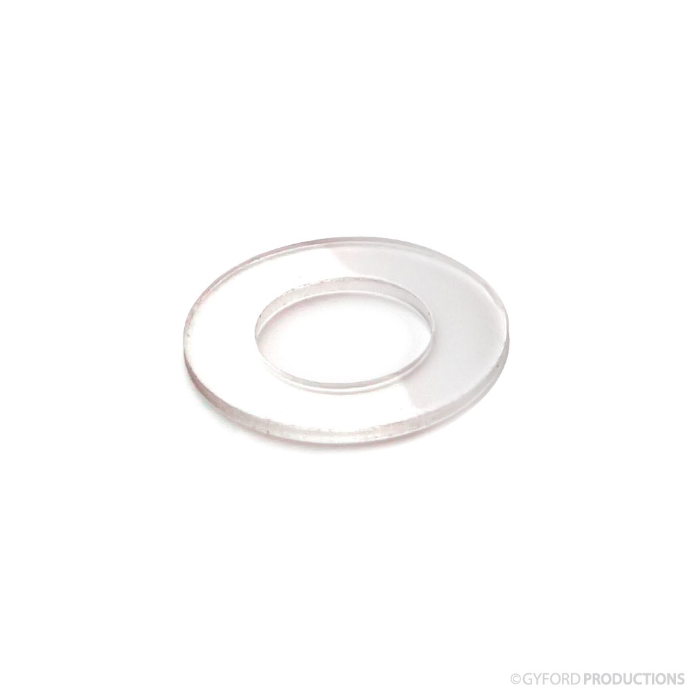 9/16″ Diameter Clear Vinyl Washer