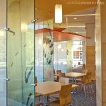 Suspended Glass Panels