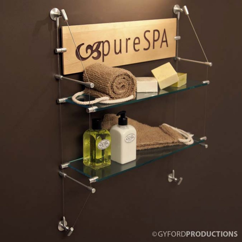 Spa Shelf Display