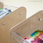 Magazine Rack with StandOff Caps
