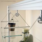 Pulley Wheel Shelf