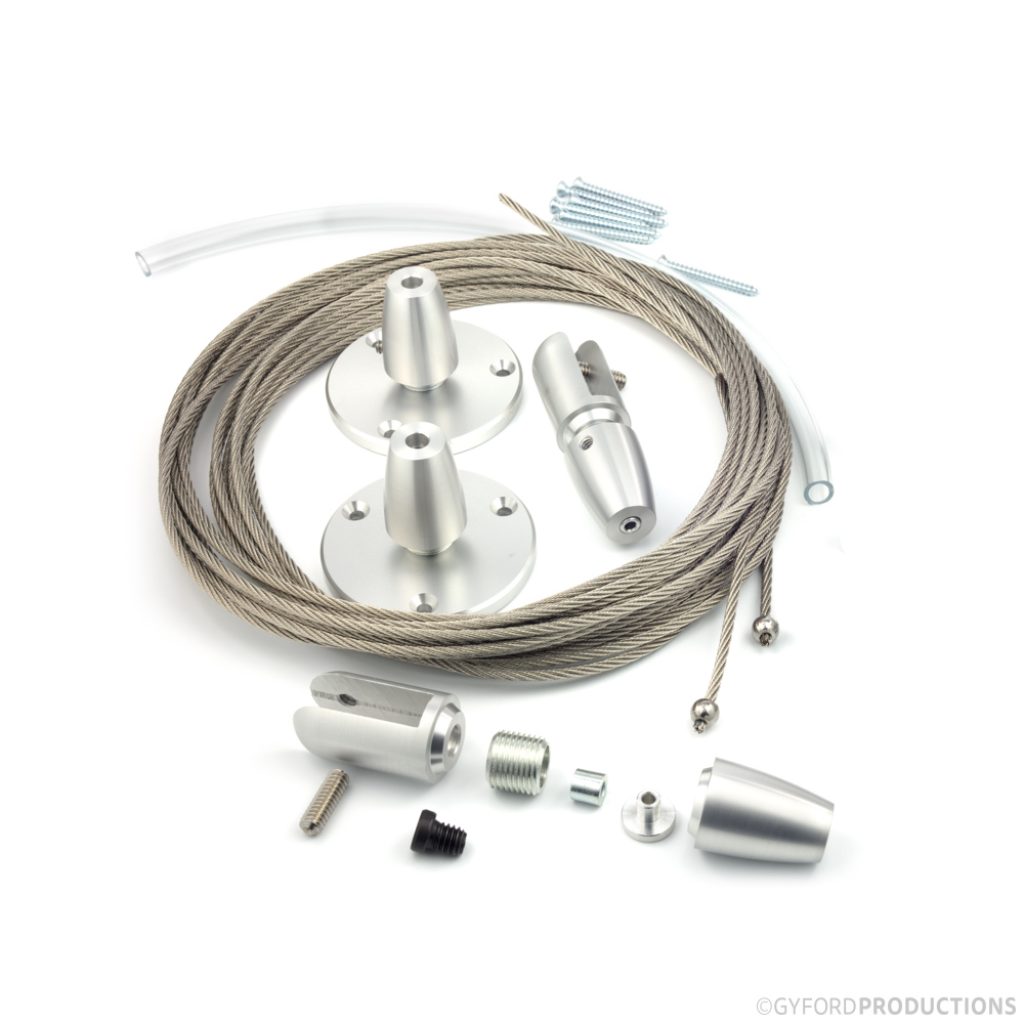 EZ Ceiling Mounted Wire Kit Gyford Standoff Systems