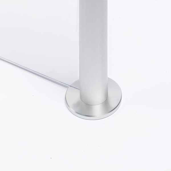 Sneeze Guard Round Base Mount